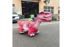China Kiddie Dinosaur Electric Scooter Remote Control Realistic Dinosaur Animatronic supplier