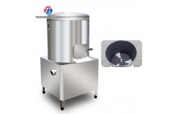 China 1.5kw Commercial Food Processor Machine Automatic Electric Potato Peeler supplier