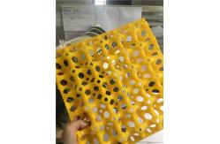 China 9pcs Stackable Plastic Egg Holder 152mm Square Incubator Egg Setting Tray supplier
