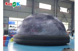 China Craft 5m Diameter Dome Inflatable Planetarium Tent Custom Logo Pattern supplier