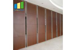 China Sound Proof Operable Moveable Partition Foldable Acoustic Room Divider For Auditorium supplier
