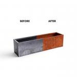 Rust Resistance Self Watering Plant corten steel pot Customized