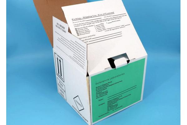 Black sponge Medical Specimen Box For Sample Transportation And Packaging