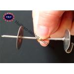 14GaX250mm Stainless Insulation Anchor Pins With Hooks For Insulation Blankets