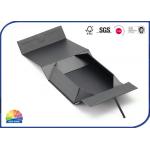 Spot UV Logo Rigid Magnetic Lid Gift Foldable Box Matte Lamination for sale