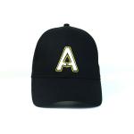 Embroidery Custom Logo Curved Bill Baseball Cap  Polyester / Cotton Material for sale