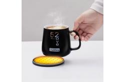 China Multipurpose Usb Cup Warmer Smart Travel Bottle Heating Plate With Wireless Charging supplier