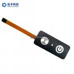Electronics Customized Backlight Membrane Switch With Label Stickers for sale