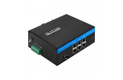 China IP40 POE Network Switch Gigabit Ethernet For Harsh Outdoor Environment supplier