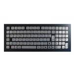 Industrial Koisk Metal Mechanical Keyboard Black IP67 Rated Washable Top Mounted for sale