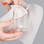 73gsm Polyester Viscose Sensitive Surface Wiping Towels For Ultra Soft Polishing