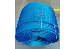 China 6x8 FC PP Multifilament / Polyester Combination Wire Rope For Playground Climbing Ropes supplier