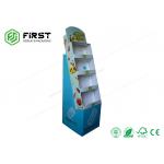 Custom Printed Light Weight Pos Cardboard Display Stands For Advertising