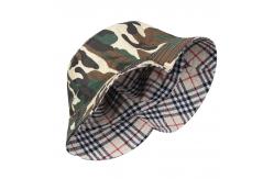 China OEM ODM Organic Cotton Bucket Hat 60cm Unisex Custom Camo Hats supplier