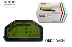 China DO903 Race Car Gauges 6.5 Inch OBDII Bluetooth Digital Dashboard Green Backlight supplier