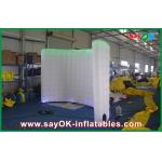 Inflatable Led Photo Booth Exhibition Instant Photo Booth With Internal Fan Partition Use