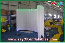 China Inflatable Led Photo Booth Exhibition Instant Photo Booth With Internal Fan Partition Use supplier