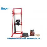 Pillar Type Transmission Line Stringing Tools Gasoline Portable Sampling Rig 50m for sale