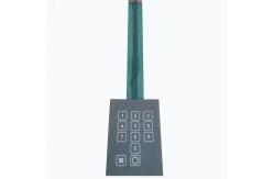China Industrial Membrane Keypad Facade Customized Silk Screen Printing Technology and ABS Material supplier