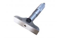 China 0-100mm Mechanical Depth Micrometer Instrument Deep Gauge Micrometer supplier