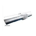 Large Forging Helical Gear Shaft  with JIS E 4502 Standard