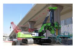 China 6rmp To 26rmp Rotating Head Drilling Rig 250kNM Rotary Blast Hole Drilling supplier