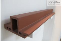 China Triangular Form Terracotta Baguette System , Architectural Sunshade Louvers supplier