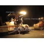Tungsten Halogen 130CM Inflatable Lighting Balloon For Night Road Maintenance