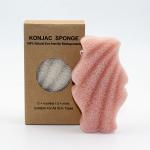 Wave Fishtail Konjac Exfoliating Sponge for sale