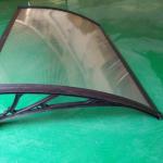 2.5mm Solid Sheet Or  5.0mm Hollow Sheet PC Canopy For Reducing Noise Polycarbonate Sail Material for sale