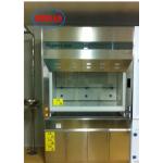 Laboratory Worker Protection White Ducted Fume Hood Lab Fume Cupboards System with Ducted Exhaust for sale