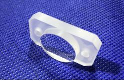 China Quartz / K9 Custom Polishing Sapphire Optical Windows High Temperature Resistant Sapphire Parts supplier