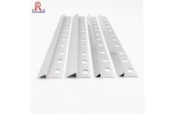 China Polished Tile Aluminum Edge Trim , Triangle Tile Trim 10mm Height supplier