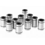 CNC Printer LM10UU Motion Flange Linear Bearing Chrome Steel for sale