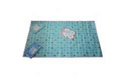 China OEM Custom Printed picnic camping plastic straw mats/foldable picnic blanket supplier