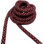 9mm Solid Braid Polyester Rope Red Polyester Rope High Tenacity for sale