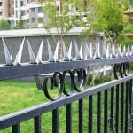 Single Razor Galvanized Steel Fence Wall Spikes 0.8mm To 2.0mm for sale
