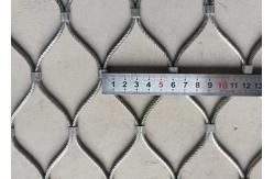 China Bridge Flexible Balustrade Cable Mesh Anti Alkali 4.0mm Wire Cable Mesh supplier