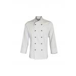240 GSM Chef Uniform Long Sleeve Work Wear 65 Poly 35 Cotton for sale