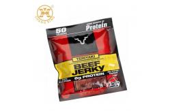 China 100g Beef Dry Fruit Plastic Packaging Bag  Aluminum Foil Resealable Zipper supplier