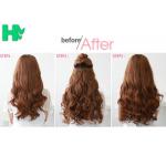 Full Cuticles Attached Blond Synthetic Hair Extensions Mixed Color Strong Weft for sale