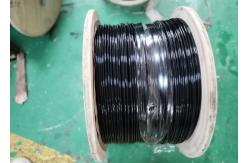 China Black Steel Gym Wire Rope Softer In Exercise For Resistance Training supplier