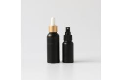 China 250ml Mist Sprayer Lotion Aluminium Cosmetic Containers Smooth Screw Neck supplier