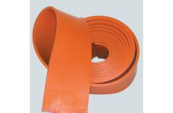 China Orange Rubber SBR Conveyor Skirt Board Belt Conveyor Side Skirt supplier