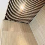 3.85mm Metal Building Facades Wooden Grain Aluminum Solid Panel Timber Looking for sale