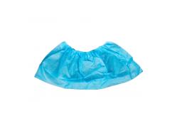 China Laboratory Use Disposable Anti-Static Medical blue Nonwoven Shoe Cover supplier