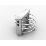 Automatic Rotary Half Height Turnstile Remote Control 304 Stainless Steel for sale