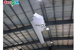 China Nylon Cloth Hanging Inflatable Lightning Decoration Wind Resistant supplier