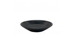 China 4'' Restaurant Melamine Sauce Dish Round Matte Black All Season supplier