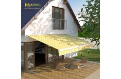 China light open retractable awning / Both motor and manual control awning supplier